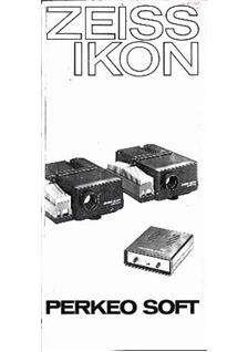 Zeiss Ikon Perkeo - misc manual. Camera Instructions.